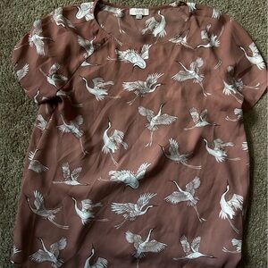 Loft Printed Blouse